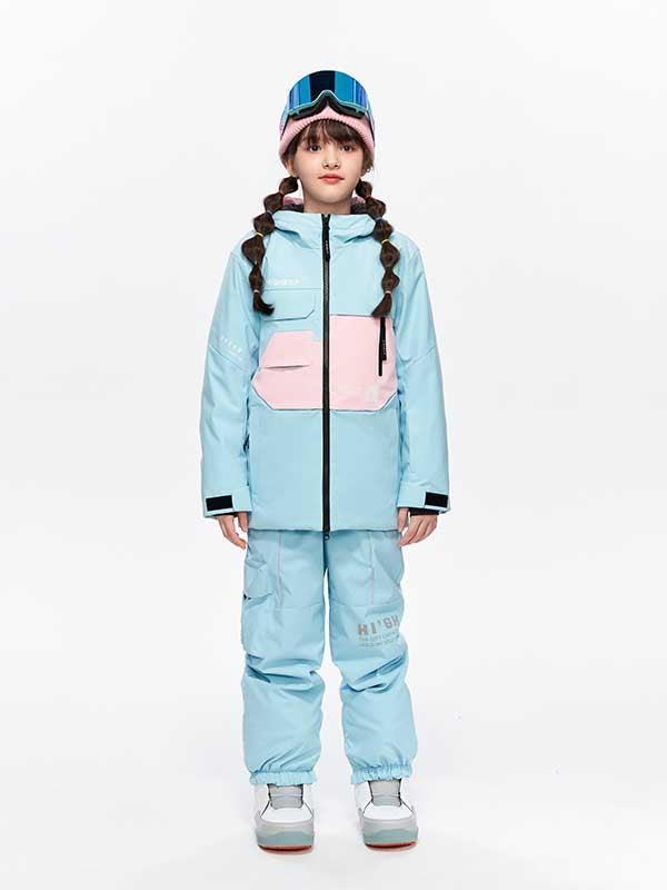 Boys &amp; Girls High Experience 15K Waterproof Jackets &amp; Pants Set