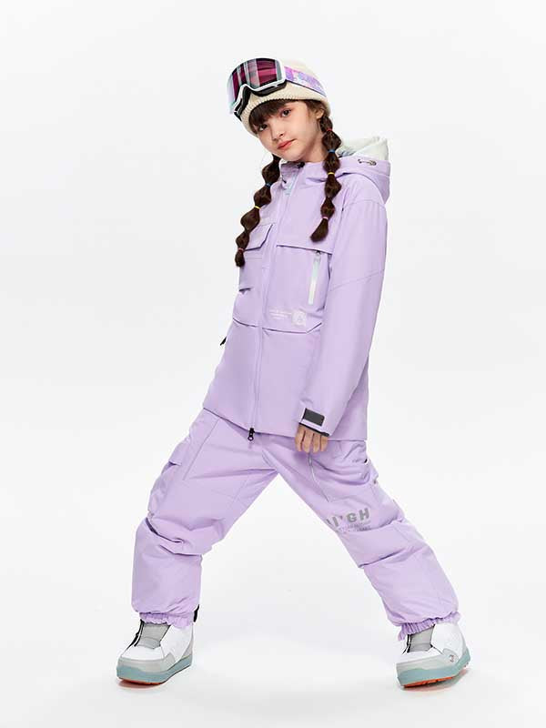 Boys &amp; Girls High Experience 15K Waterproof Jackets &amp; Pants Set