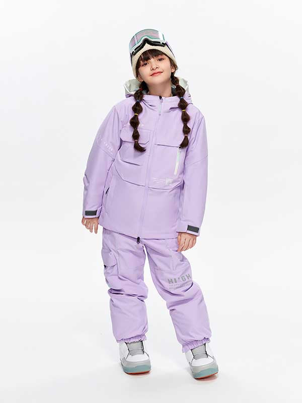 Boys &amp; Girls High Experience 15K Waterproof Jackets &amp; Pants Set