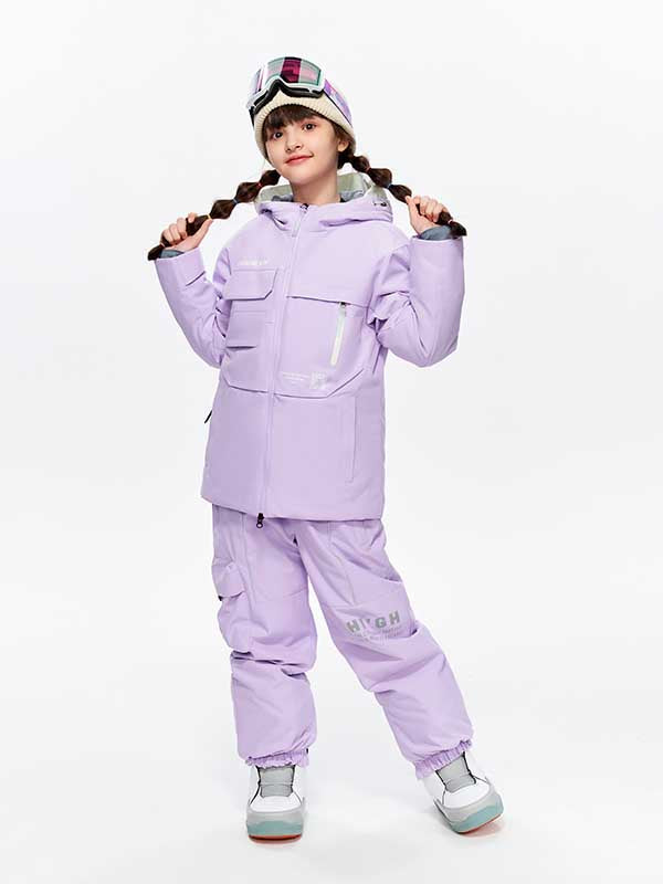 Boys &amp; Girls High Experience 15K Waterproof Jackets &amp; Pants Set