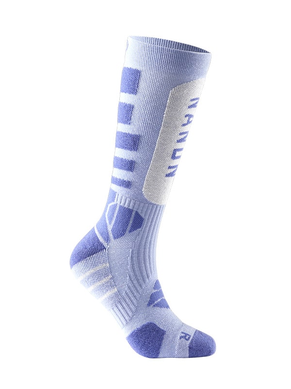 Nandn Unisex MountainTrail Warm Thermal Wool Long Ski &amp; Snowboard Socks