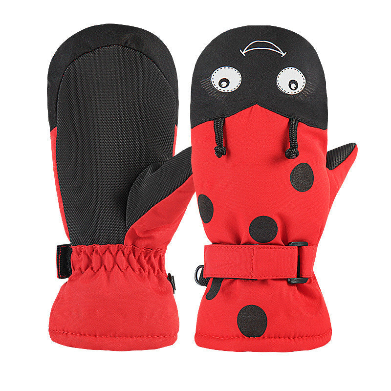 Kids Animal Friendly ChillyPaws Thermal Insulated Snow Mittens