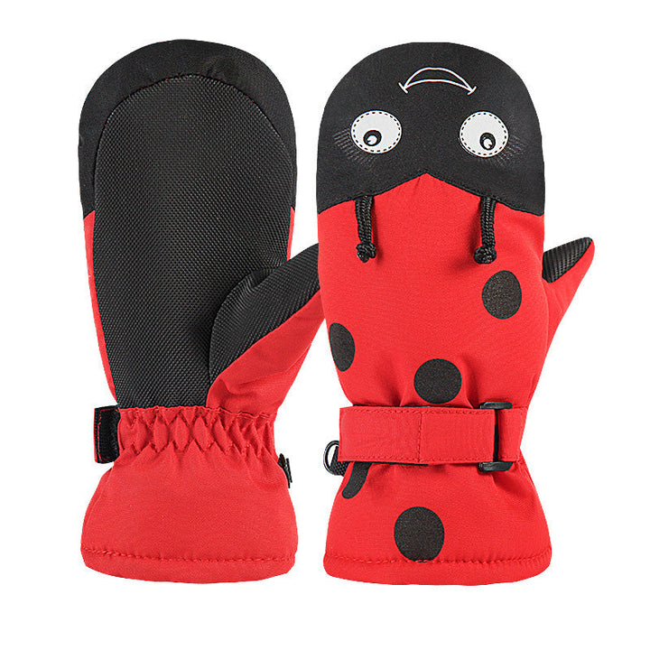Kids Animal Friendly ChillyPaws Thermal Insulated Snow Mittens