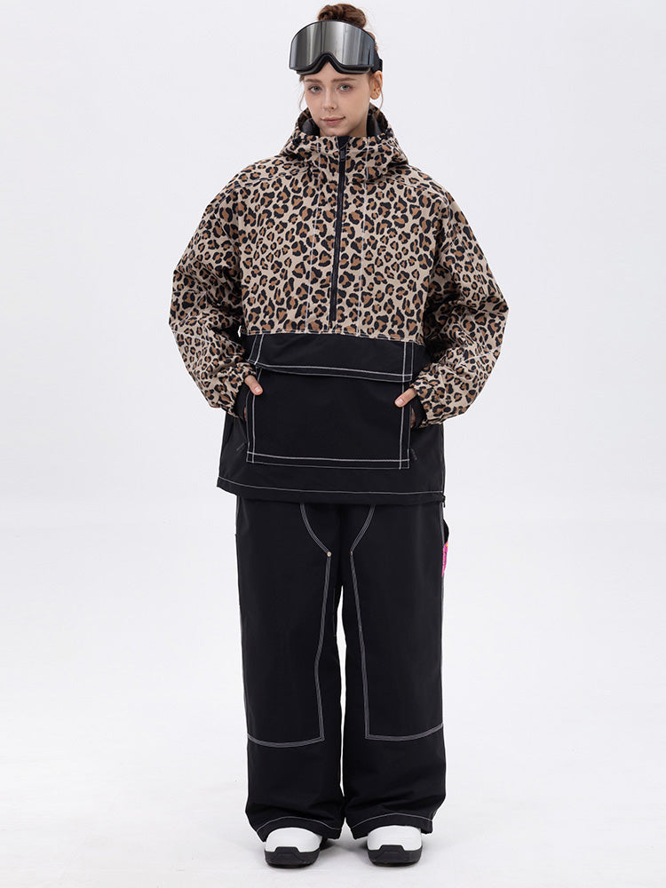 Women’s Mountain Vibe Pullover Jacket &amp; Urban Freerider Baggy Snow Pants Set