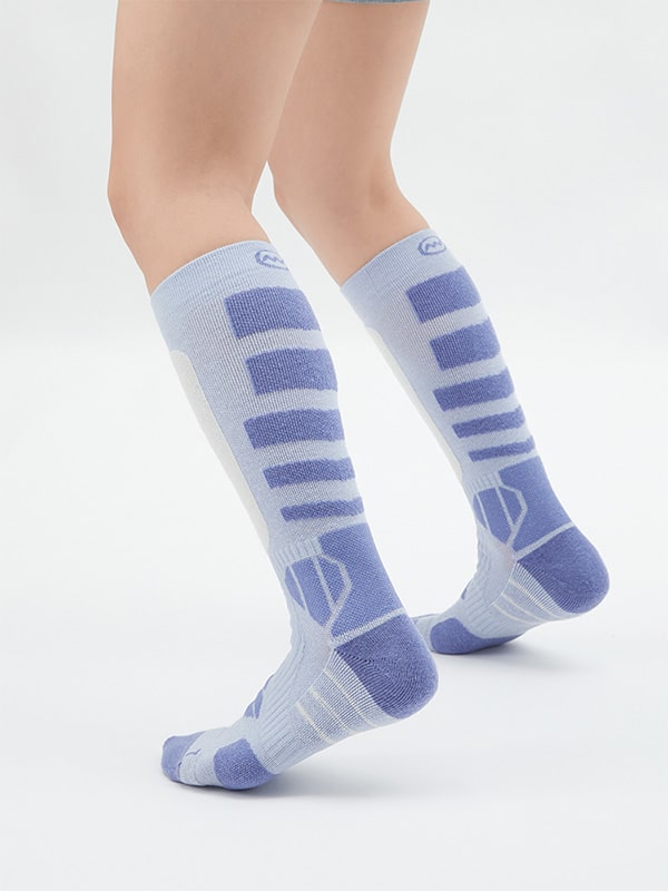 Nandn Unisex MountainTrail Warm Thermal Wool Long Ski &amp; Snowboard Socks