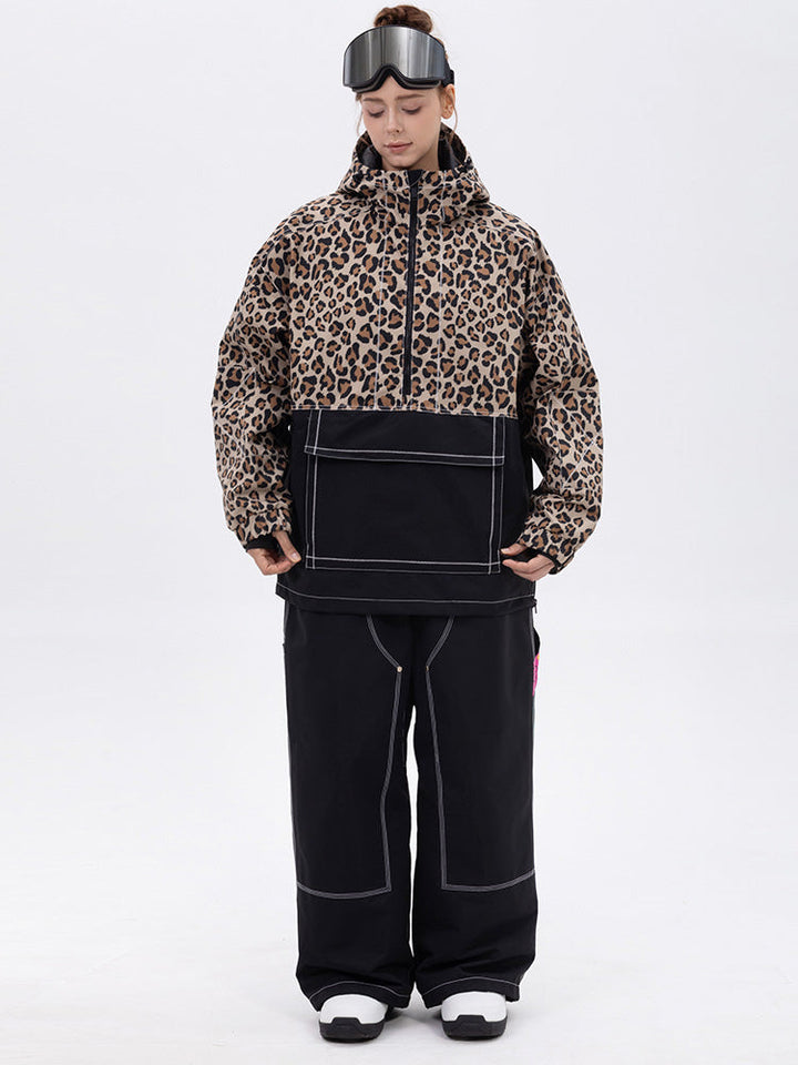 Women’s Mountain Vibe Pullover Jacket &amp; Urban Freerider Baggy Snow Pants Set