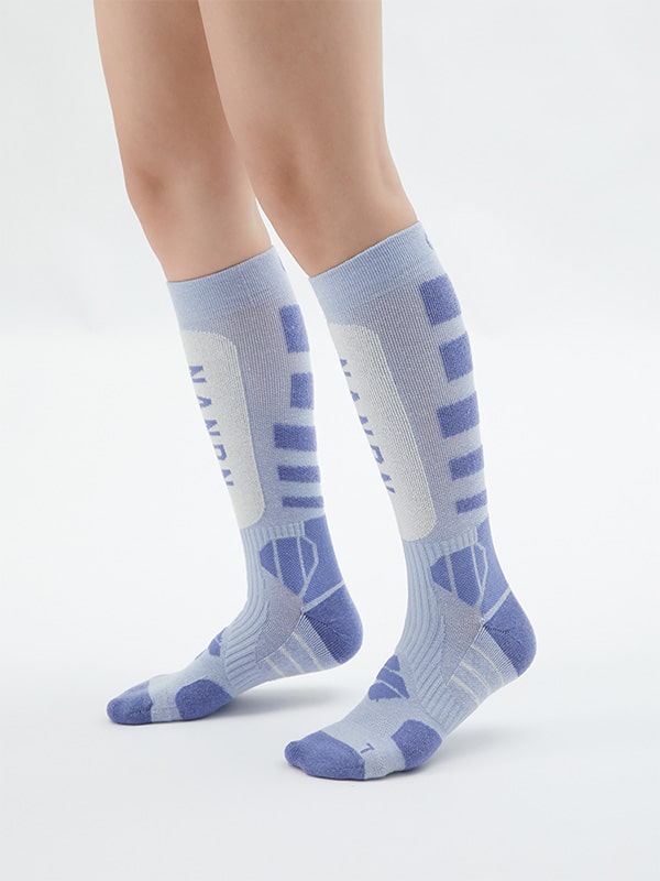 Nandn MountainTrail Warm Thermal Wool Unisex Long Ski &amp; Snowboard Socks