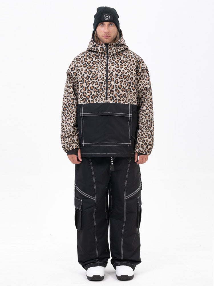Men’s Mountain Vibe Pullover Jacket &amp; Streetstorm Baggy Snow Pants Set