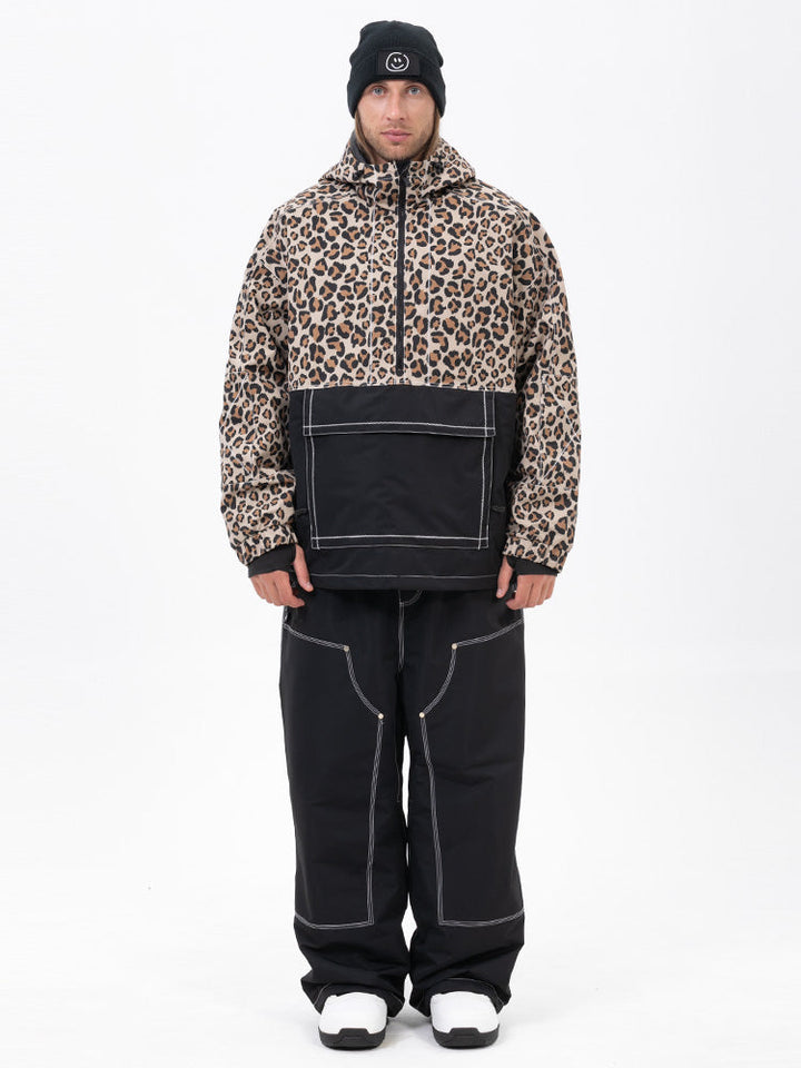 Men’s Mountain Vibe Pullover Jacket &amp; Urban Freerider Baggy Snow Pants Set