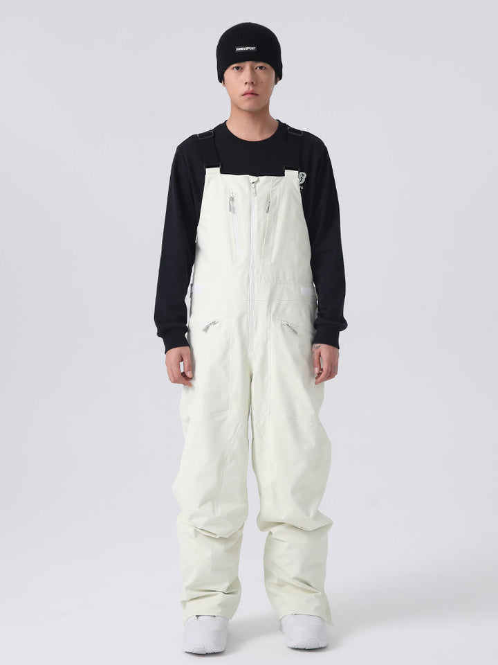 Men’s Searipe Unisex Urban Trek Durable Baggy Snow Bibs Overalls