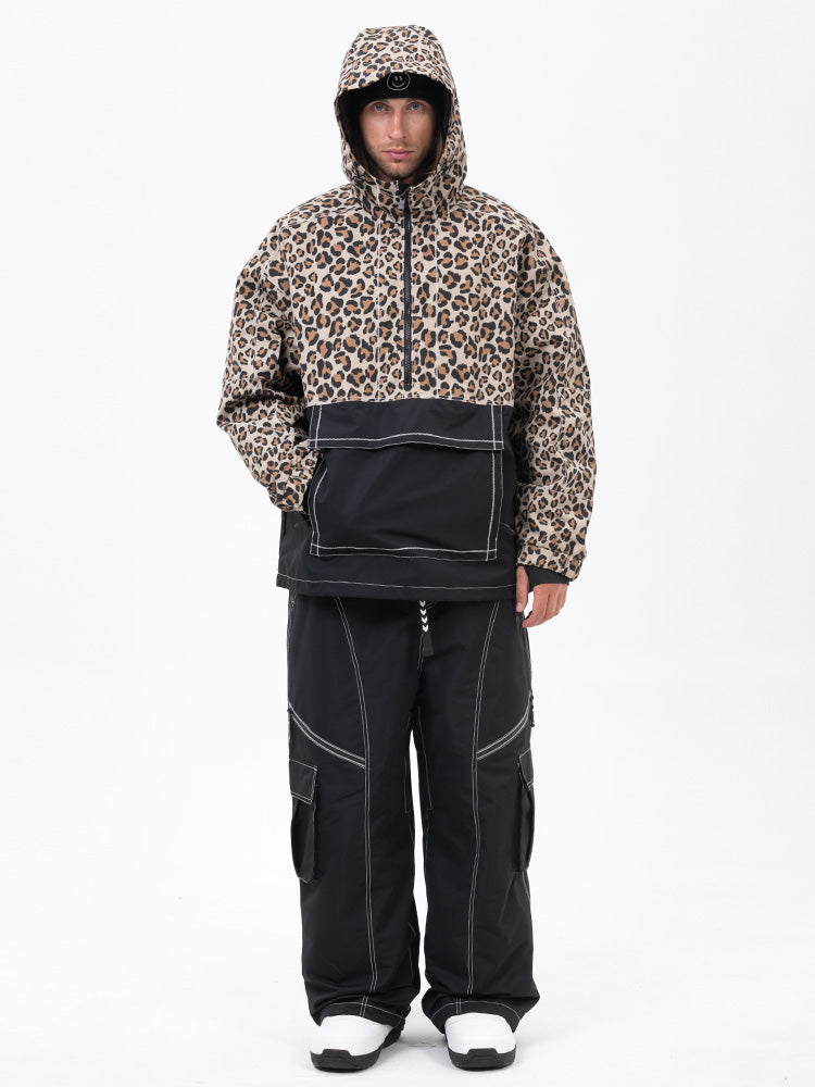 Men’s Mountain Vibe Pullover Jacket &amp; Streetstorm Baggy Snow Pants Set