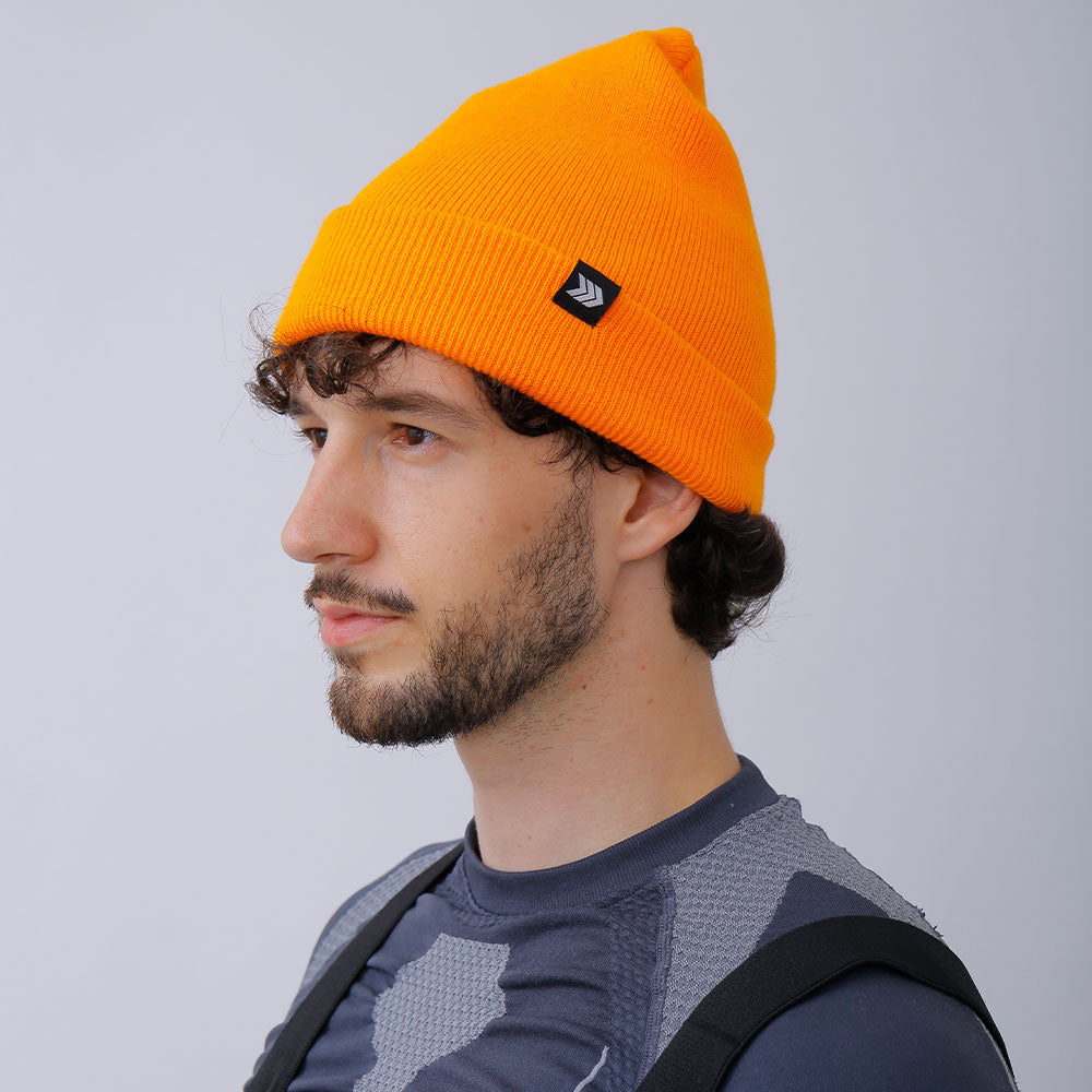 Unisex Crochet Knit Hairball Snow Beanie Snowboard Hat