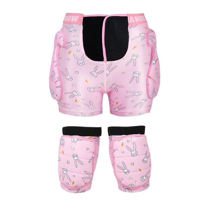 Kids Nandn Little Explorer Professional Snow Hip Pad &amp; Knee Pad Set