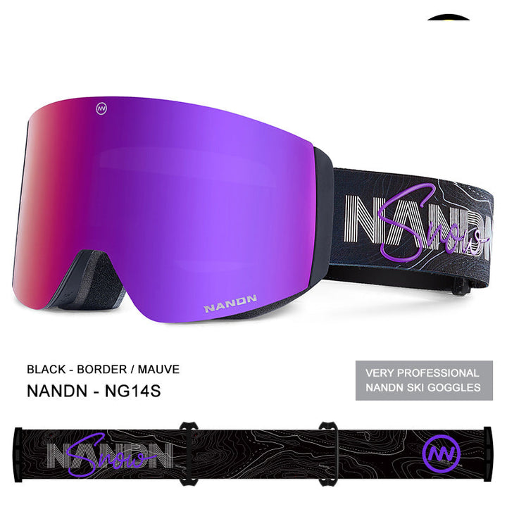 Nandn Unisex Animal Friendly Iconic Snow Goggles