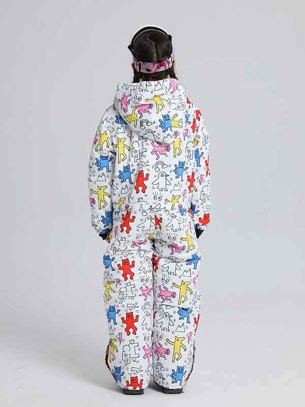 Boy &amp; Girls Animal World One Piece Snowsuits