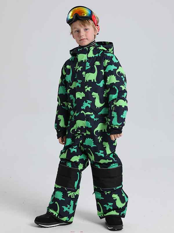 Boy &amp; Girls Animal World One Piece Snowsuits