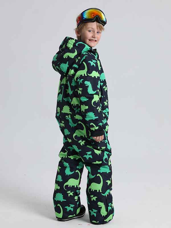 Boy &amp; Girls Animal World One Piece Snowsuits
