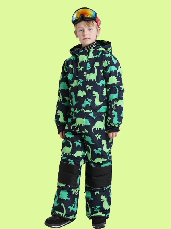 Boy &amp; Girls Unisex Phibee One Piece Stylish Ski Suits Winter Jumpsuit Snowsuits
